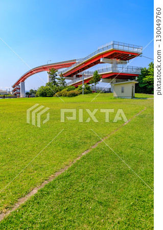 千葉縣木更津市鳥居崎海濱公園的中之橋 130049760