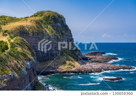 長崎縣：生月島的懸崖與海岸線 130050360