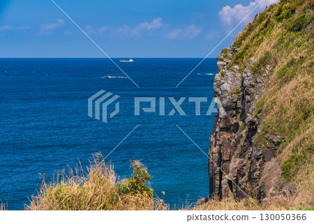 Cliffs and coastline of Ikitsuki Island, Nagasaki Prefecture 130050366