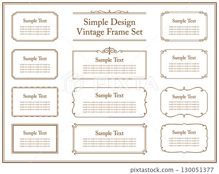 8 件套棕褐色復古相框和裝飾品 8 件套棕褐色復古相框和裝飾品 130051377