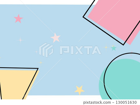 簡單可愛的背景插圖 簡單可愛的背景插圖 130051630
