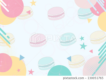 可愛的背景插畫 130051765