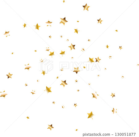 Confetti explosion. Golden serpentine ribbons frame design Confetti explosion. Golden serpentine ribbons frame design 130051877