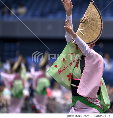 Authentic Tokushima Awa Odori Dance: Famous women's dance Authentic Tokushima Awa Odori Dance: Famous women's dance 130052103