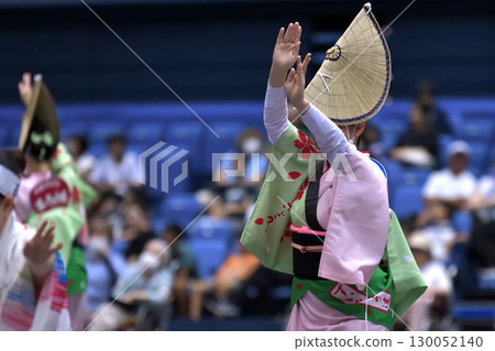 正宗德島阿波舞:著名的女性舞蹈 正宗德島阿波舞:著名的女性舞蹈 130052140