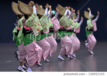 Authentic Tokushima Awa Odori Dance: Famous women's dance Authentic Tokushima Awa Odori Dance: Famous women's dance 130052143