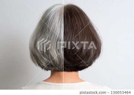 Image of grey hair dye 130053464