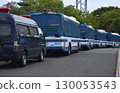 多輛警車（2025年8月6日攝於廣島和平紀念公園） 130053543
