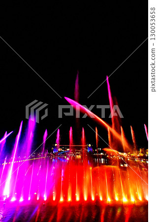 Fugan Canal Kansui Park Summer Fountain Fountain Show 130053658