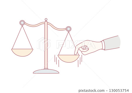 Making choice, measuring values concept 130053754