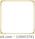 經典方形鏡框~金色~ 130053781