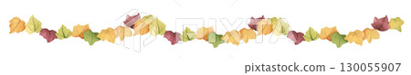 Watercolor Autumn Leaf Garland. Thanksgiving Decoration, Fall Bunting, Cozy Harvest Ornament. Vintage Leaf String Decor. Watercolor Autumn Leaf Garland. Thanksgiving Decoration, Fall Bunting, Cozy Harvest Ornament. Vintage Leaf String Decor. 130055907