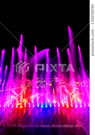 Fugan Canal Kansui Park Summer Fountain Fountain Show 130056090