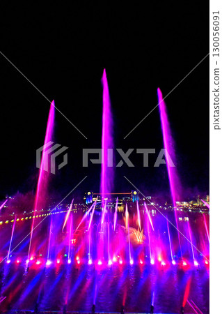 Fugan Canal Kansui Park Summer Fountain Fountain Show 130056091