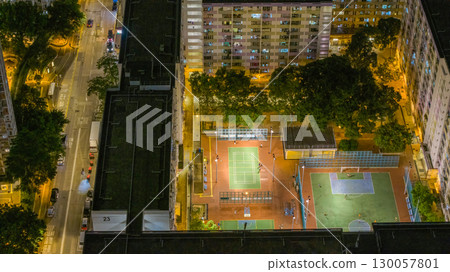 Aug 22 2025 Historic Shek Kip Mei Estate in Kowloon Hong Kong Aug 22 2025 Historic Shek Kip Mei Estate in Kowloon Hong Kong 130057801