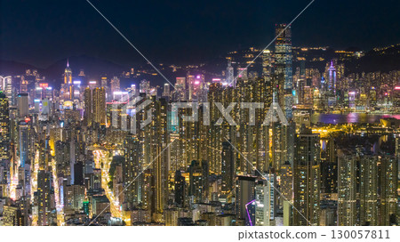 Aug 22 2025 Vibrant Yau Tsim Mong Streets in Central Kowloon Aug 22 2025 Vibrant Yau Tsim Mong Streets in Central Kowloon 130057811