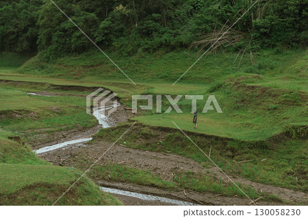 A creek or stream from the mountain in Doi Chang 130058230