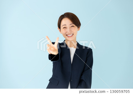 女人商業肖像和平 130059705