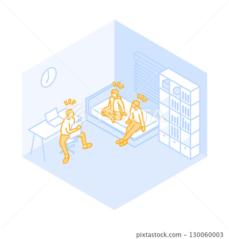 有趣的宿舍生活插畫 130060003