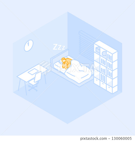 Fun dormitory life illustrations 130060005
