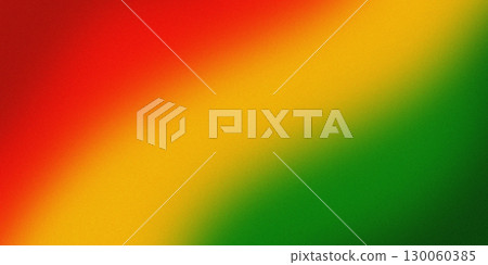 Abstract background in red, yellow and green tones with grainy texture. Juneteenth Freedom Day 130060385