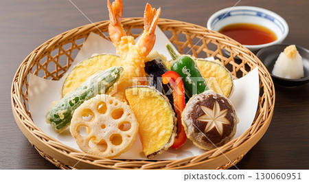 Platter of tempura Platter of tempura 130060951
