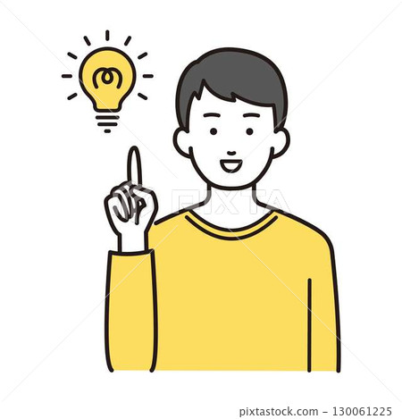 鼓舞人心的男人插圖 鼓舞人心的男人插圖 130061225