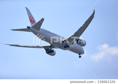 起飛和著陸一架客機 130061326