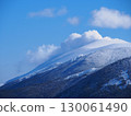 從湯之丸山眺望冬天的淺山 130061490