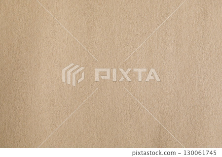 Old kraft brown paper with slight visible creases 130061745