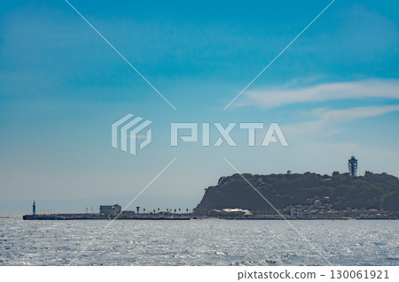 從海看到的江之島 130061921