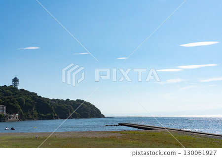 從海看到的江之島 130061927