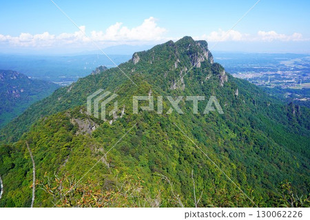 從妙義山金頭山眺望相馬山 從妙義山金頭山眺望相馬山 130062226