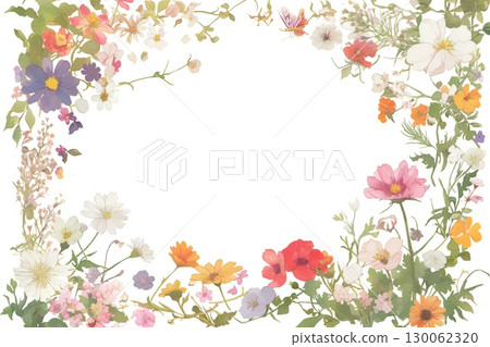 華麗的花框 130062320