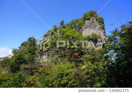 Takamodoshi rock mass on Mount Kinto in Mount Myogi Takamodoshi rock mass on Mount Kinto in Mount Myogi 130062375