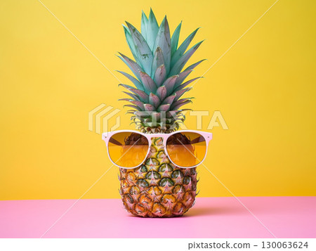 戴墨鏡的菠蘿 130063624