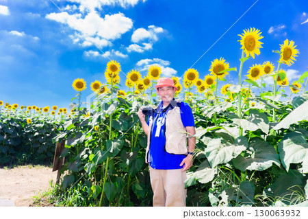 向日葵肖像 130063932