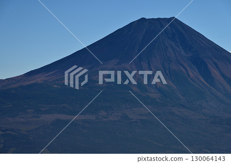The majestic Mount Fuji from the summit of Mount Kenashi in the Tenshi Mountains The majestic Mount Fuji from the summit of Mount Kenashi in the Tenshi Mountains 130064143