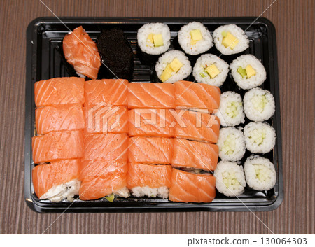 Sushi selection plate 130064303