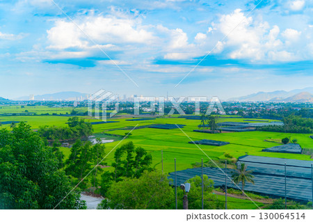 View of the city by the sea. View of the city by the sea. 130064514