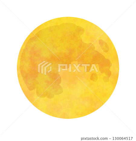 Full moon hand-drawn illustration Full moon hand-drawn illustration 130064517