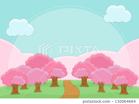 fresh pink spring nature frame 2 fresh pink spring nature frame 2 130064664