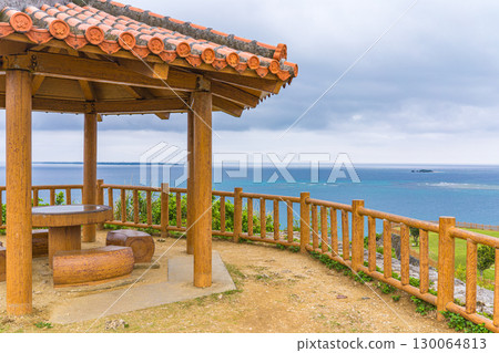 Landscape of Cape Chinen in Okinawa, Japan 130064813