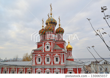 Nizhny Novgorod, Russia. Church of Nativity, built in the 17th century Nizhny Novgorod, Russia. Church of Nativity, built in the 17th century 130065037