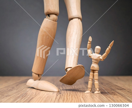 A doll that looks like it might get stepped on, watch your step 130066304
