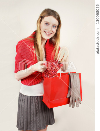 Cute teenage girl 130068056