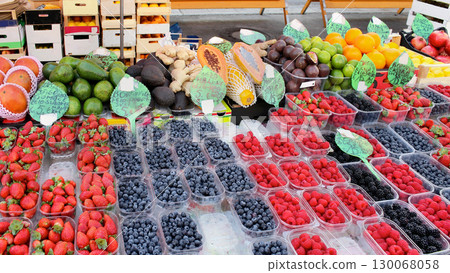 Fruit stall Fruit stall 130068058