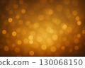 Golden sparkling soft bokeh background 130068150
