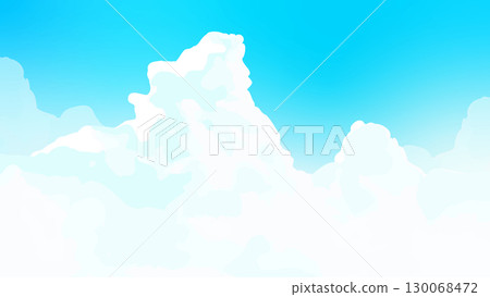 Beautiful blue sky background wallpaper horizontal Beautiful blue sky background wallpaper horizontal 130068472