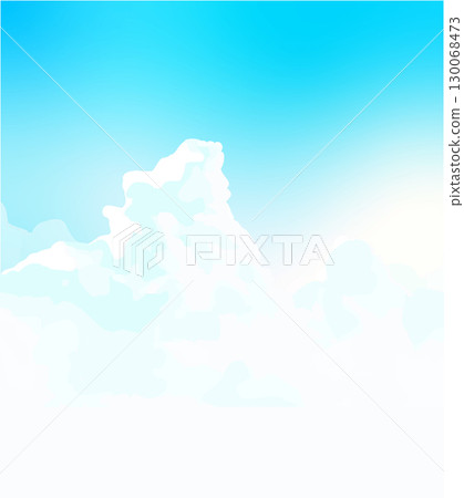 美麗的藍天背景壁紙垂直 130068473